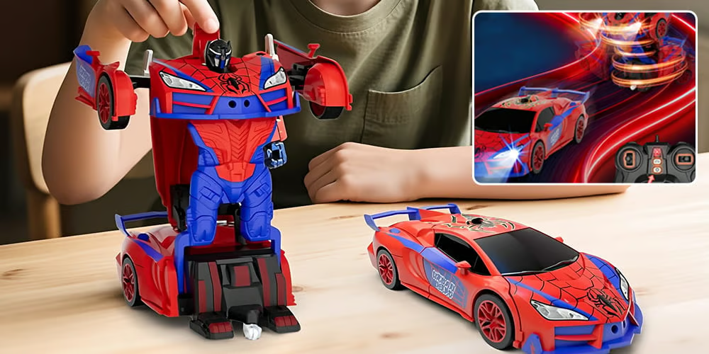 🤖🚗 Transforming Remote Control Robot Car